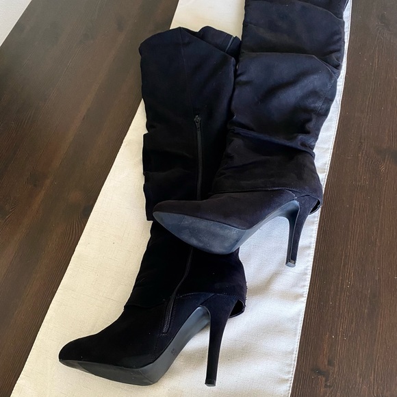 BRAND NEW Nina New York Over-The-Knee Thigh High Heeled Boots 8.5 - Picture 2 of 2